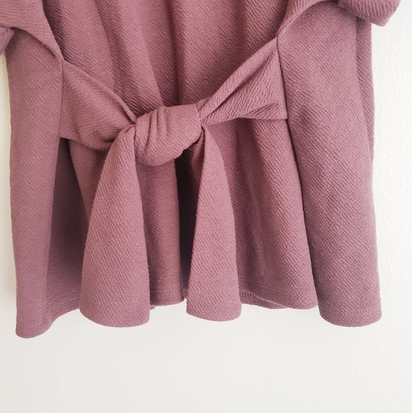 Express Tie Front Top - Picture 5 of 8